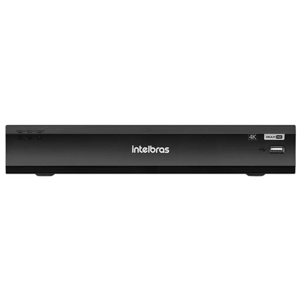 Dvr Gravador Digital de vídeo Intelbras IMHDX 5108 4K 8 canais com Detecção de veículos e pessoas