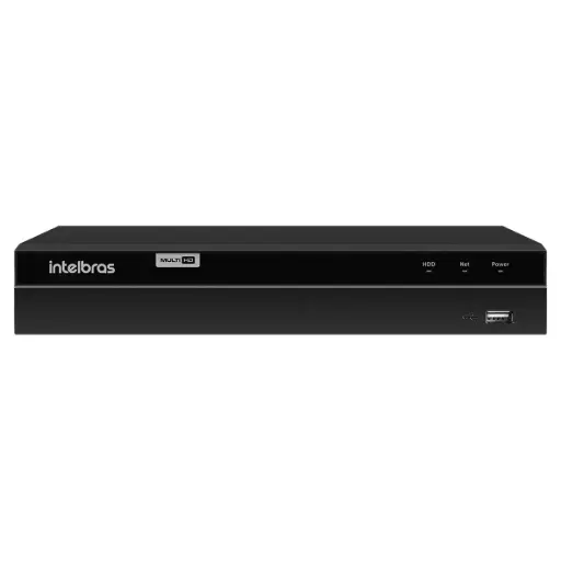 DVR Intelbras MHDX 1308 Gravador de Vídeo Multi HD de 8 Canais