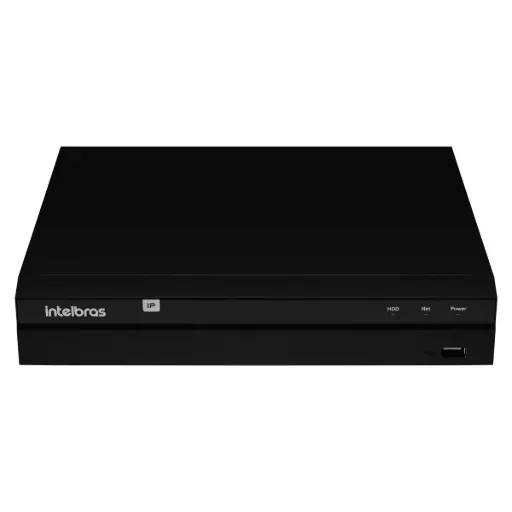 NVR Intelbras Nvd 1404 4K 4 Portas Gravador de Vídeo