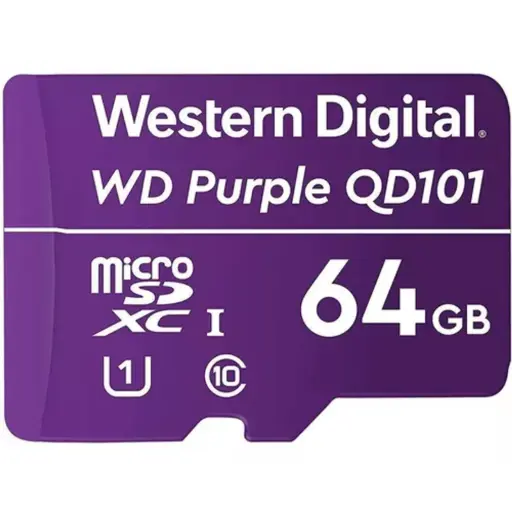 Cartão Micro SD 64GB WD Purple